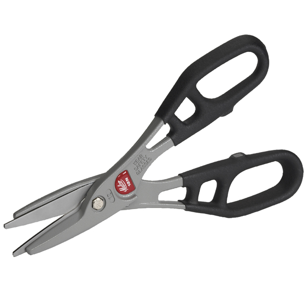 Malco M12NG 12 in. Straight Cut Aluminum Snip with Comfort Grip M12NG